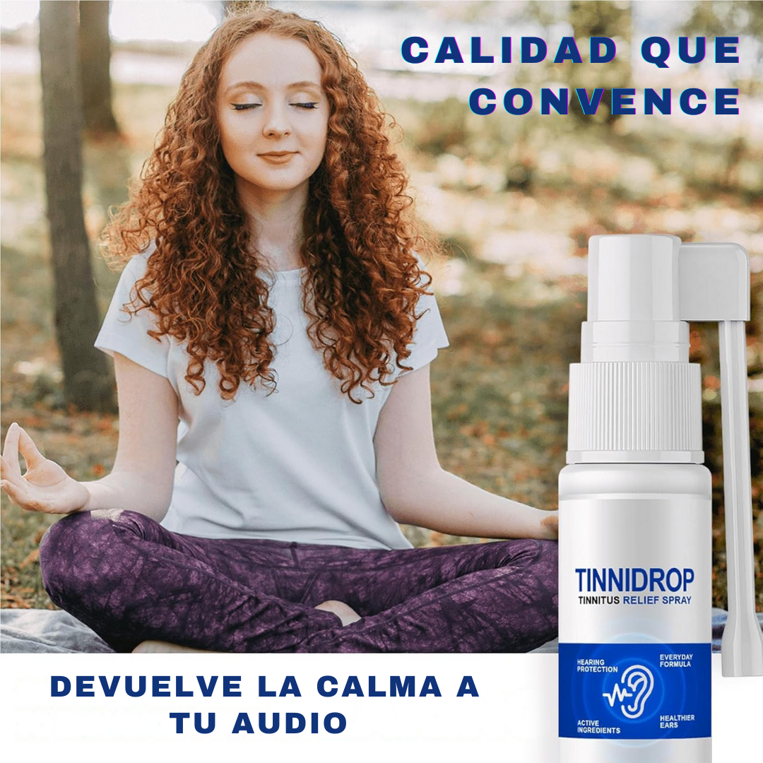 TINNIDROP® -  SPRAY LIMPIADOR DE OÍDO 👂😱 - ENVÍO GRATIS