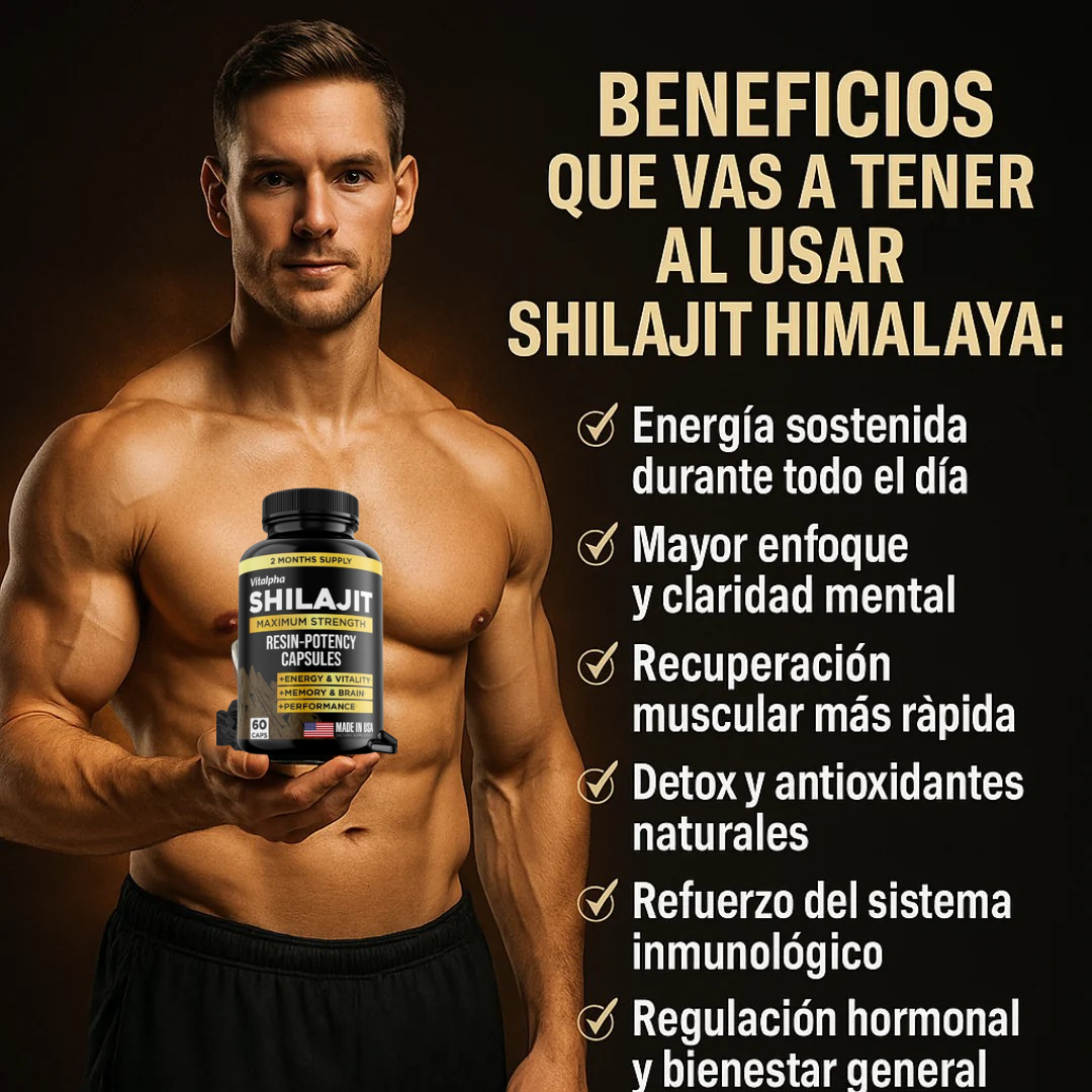 Shilajit del Himalaya ®| ORIGINAL  - POTENCIADOR SEXUAL