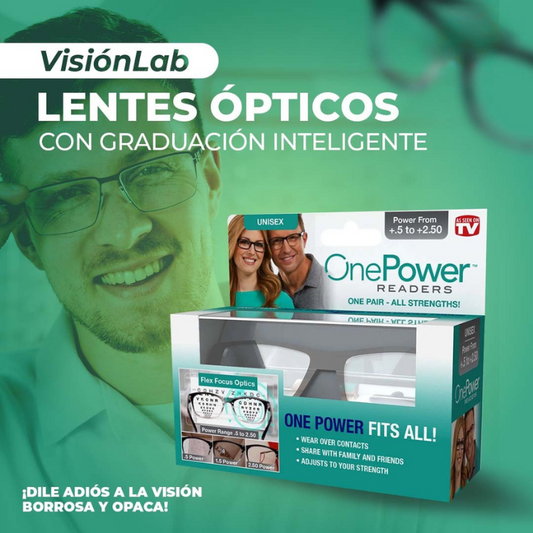 VisiónLab™ - Lentes Ópticos con Graduación Inteligente 😍OFERTA EXCLUSIVA😍+ ENVIO GRATIS 🎁