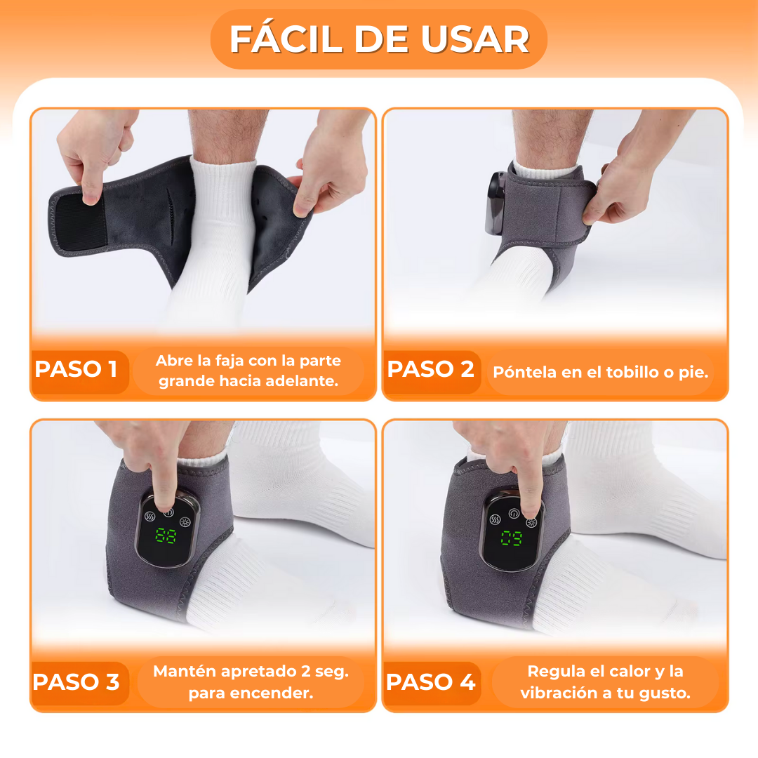 Tobillera Termica NeuroLax® | Descansa y Alivia el Dolor Rápidamente + ENVIO GRATIS 🎁