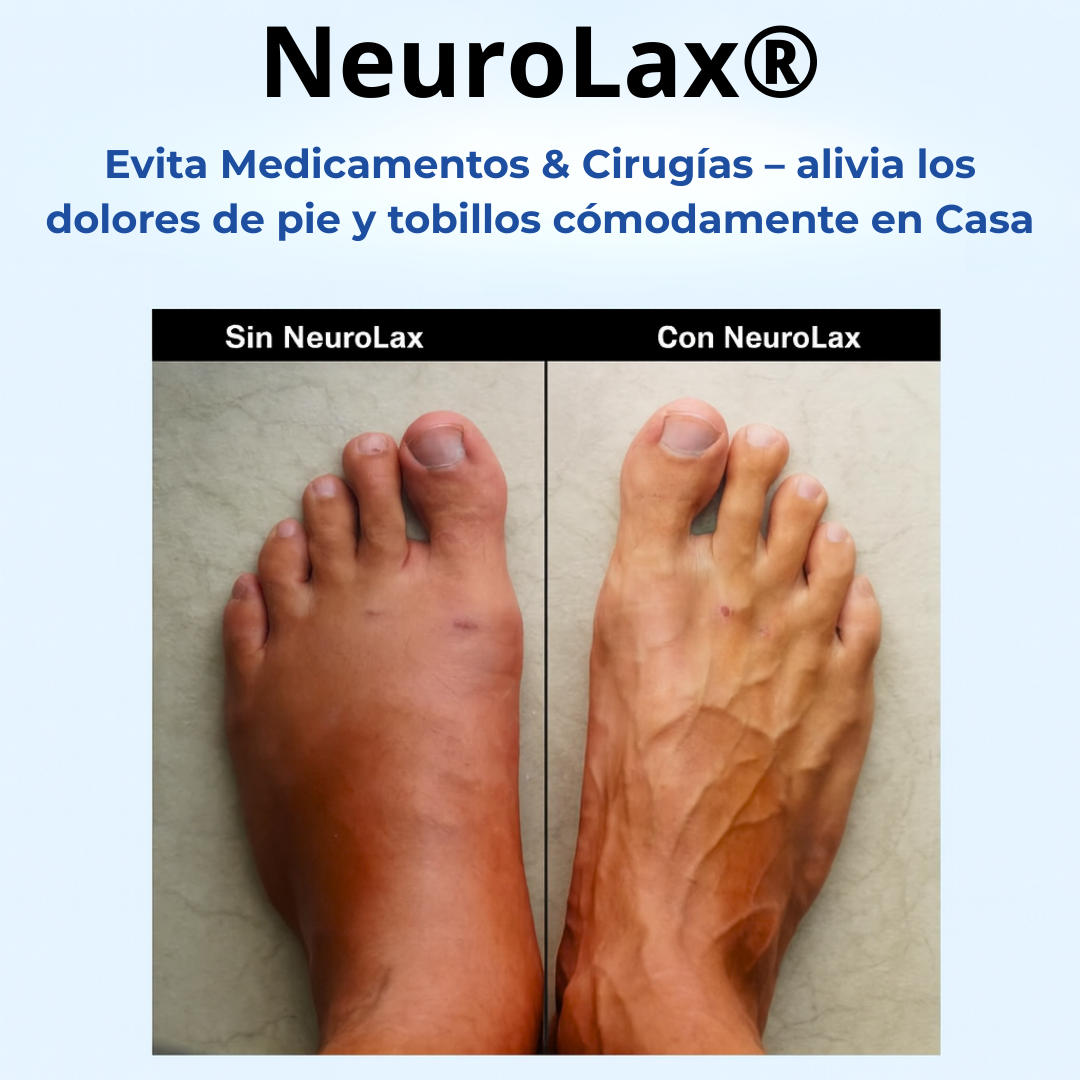 Tobillera Termica NeuroLax® | Descansa y Alivia el Dolor Rápidamente + ENVIO GRATIS 🎁