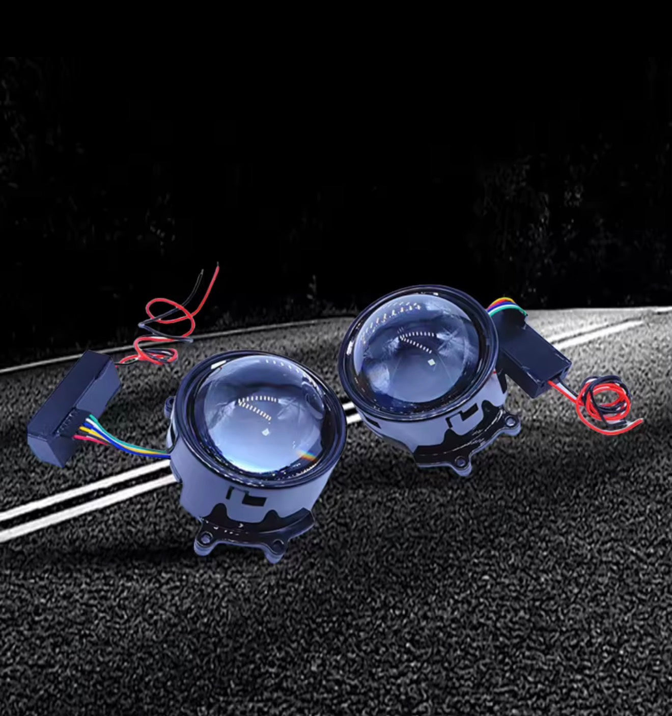 Luces LED “Ojos de Diablo” para Faros UNIVERSAL + ENVIO GRATIS 🎁