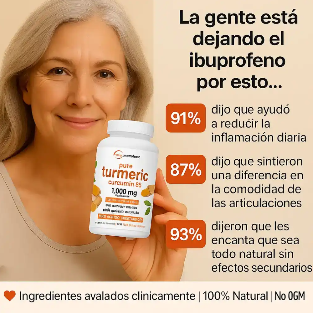 🌟Turmeric Curcumin Microingredients™ — Cúrcuma Premium Importada para Energía y Bienestar Diario🌞🌿