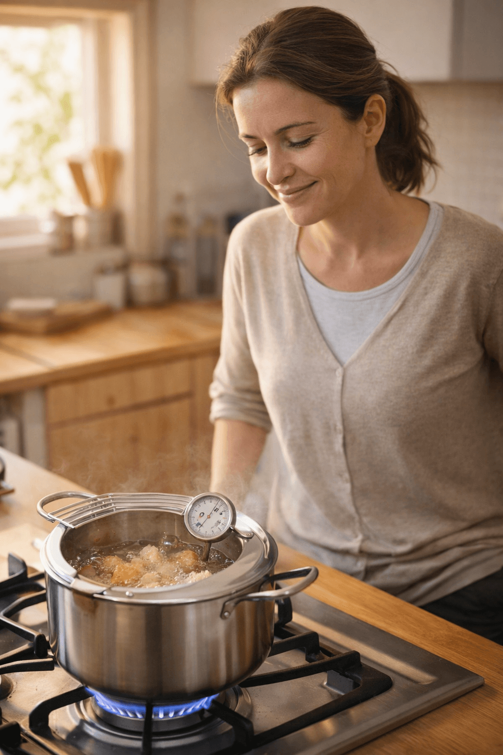 Olla Tempura Freidora  Japonesa CrispyHome™ + ENVIO GRATIS 🎁