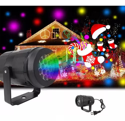 PROYECTOR DE FIGURAS NAVIDEÑAS (🎄🎁🧧🎀🎄) + ENVIO GRATIS 🎁