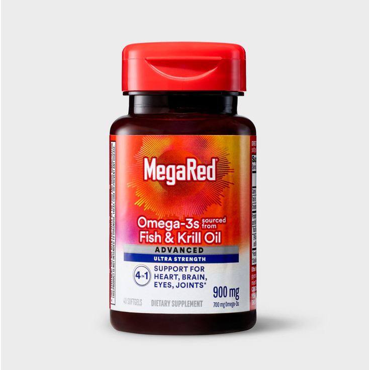 🔥 MegaRed Omega 3s®  – Impulsa tu testosterona y energía natural  1000 mg. 60 Caps.