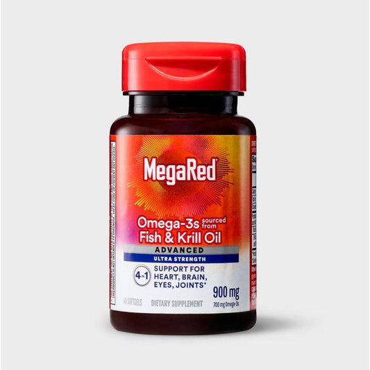 🔥 MegaRed Omega 3s®  – Impulsa tu testosterona y energía natural  1000 mg. 60 Caps.